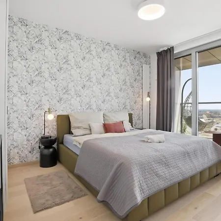 Eurovea 21floor - River & Port View